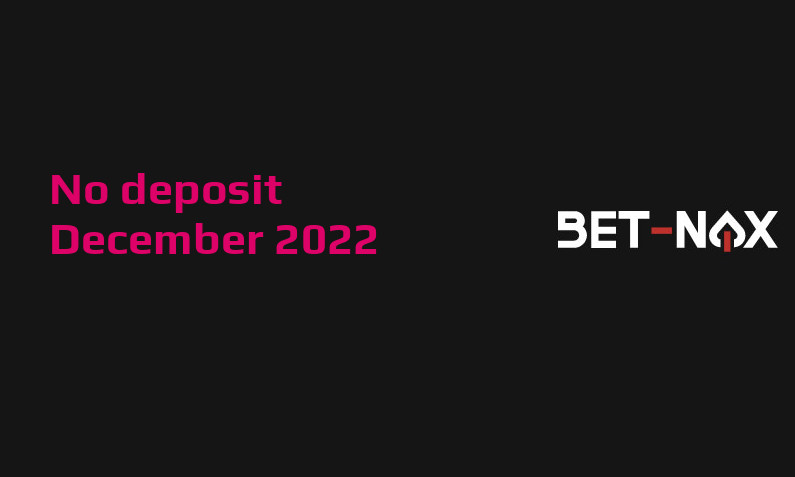 Latest Bet Nox no deposit bonus, today 25th of December 2022