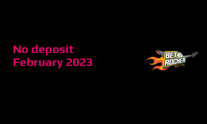 Latest Betrocker no deposit bonus, today 12th of February 2023