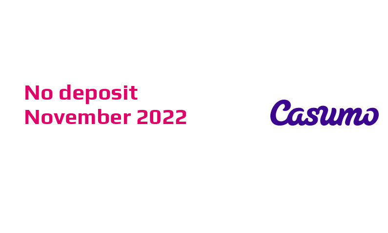 Latest Casumo no deposit bonus 10th of November 2022
