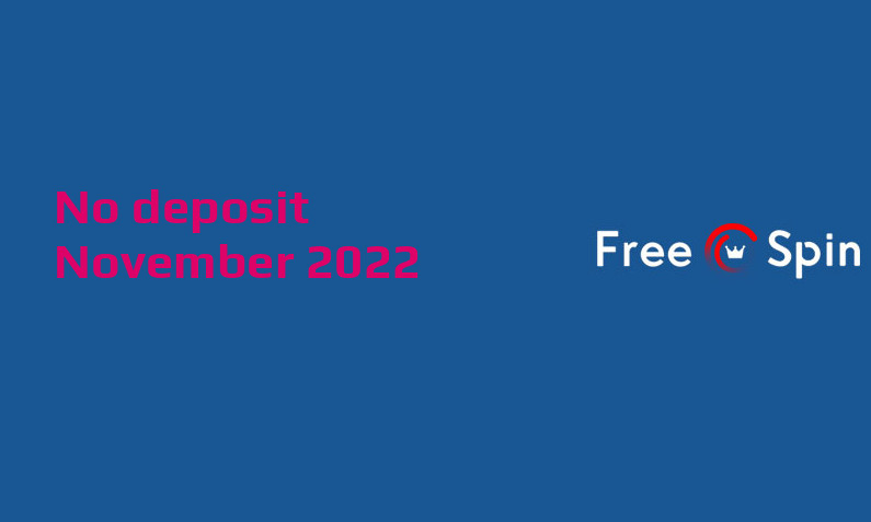 Latest FreeSpin Casino no deposit bonus November 2022
