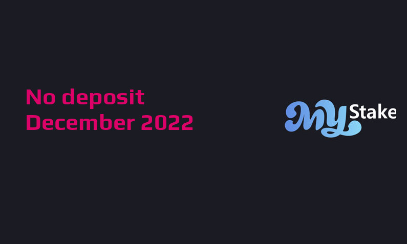 Latest Mystake no deposit bonus 11th of December 2022