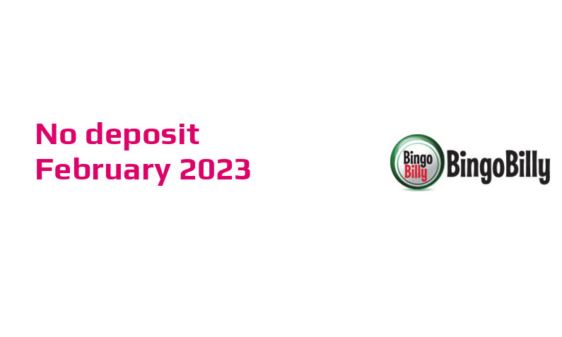 Latest no deposit bonus from BingoBilly Casino February 2023
