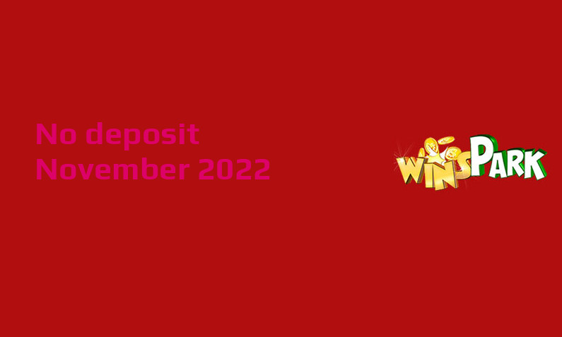 Latest no deposit bonus from Wins Park Casino November 2022
